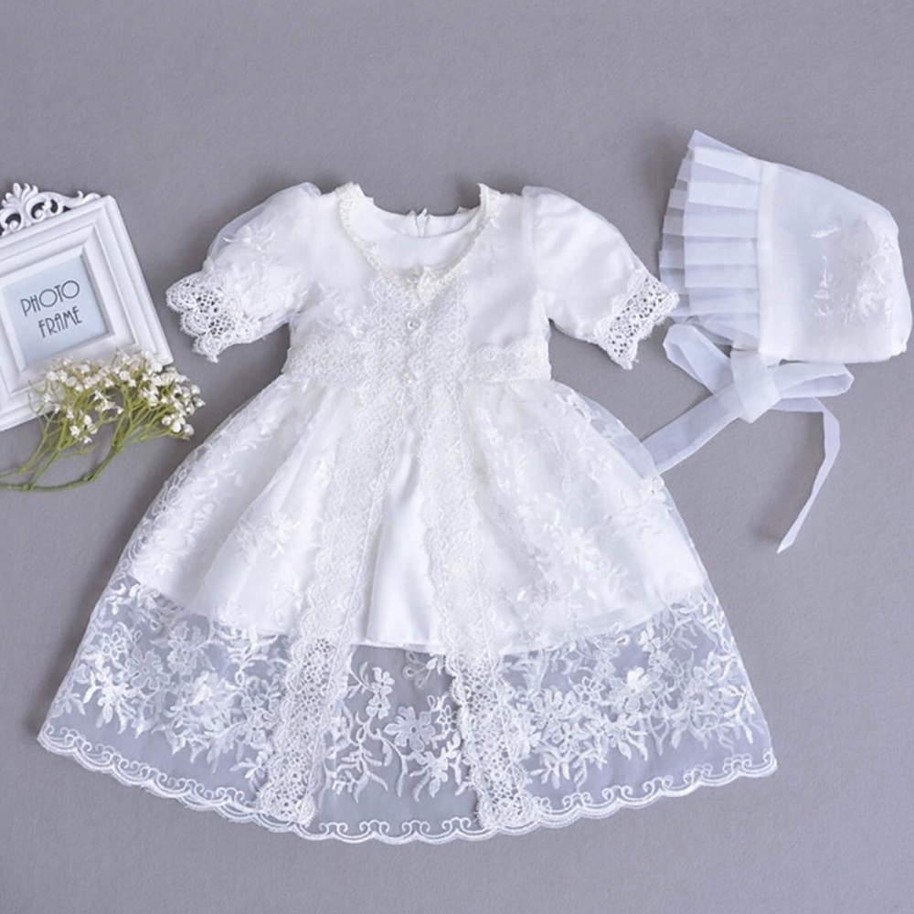 NWT Baptism Christening Gown size 3 months, New